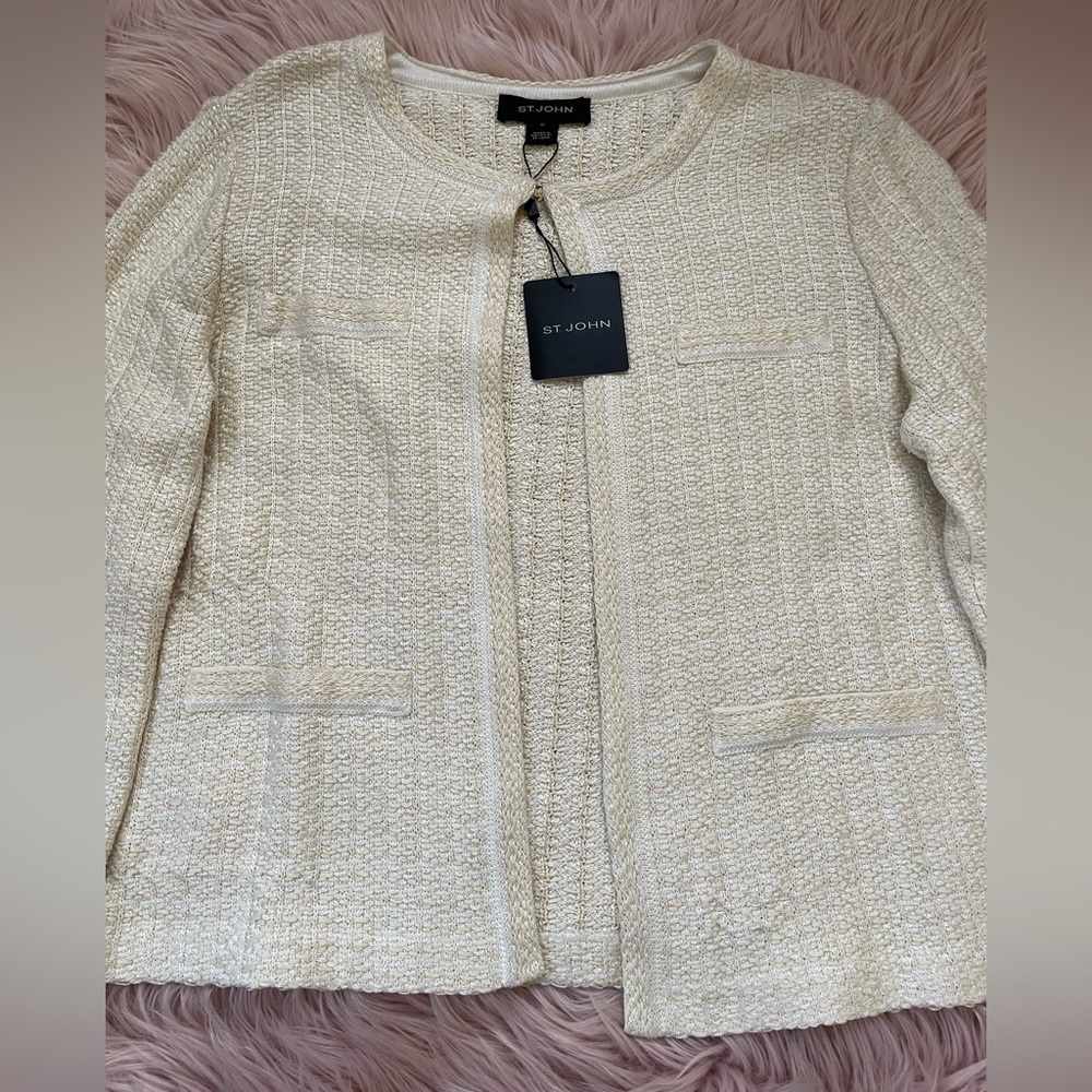 NWT St. John Knit Jacket